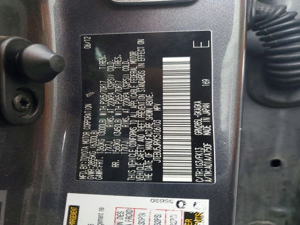 2012 TOYOTA 4RUNNER