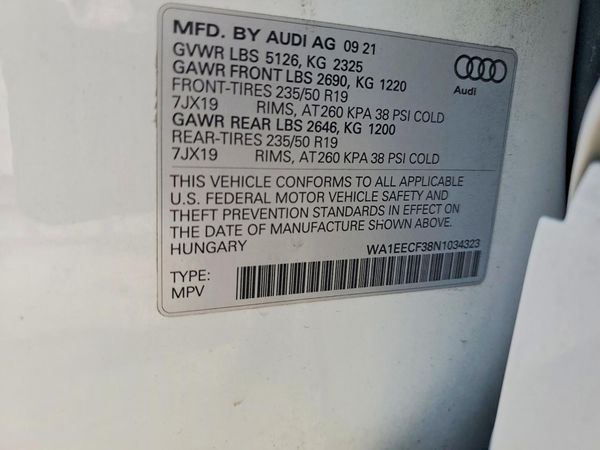 2022 AUDI Q3