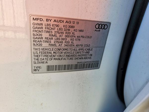2014 AUDI Q7