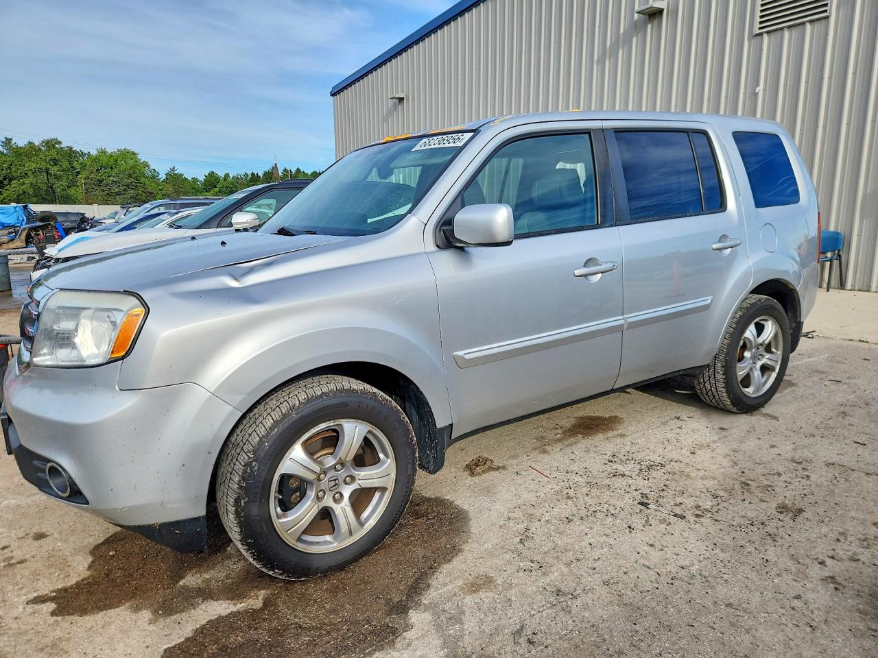 2013 HONDA PILOT EX-L — Front 3/4