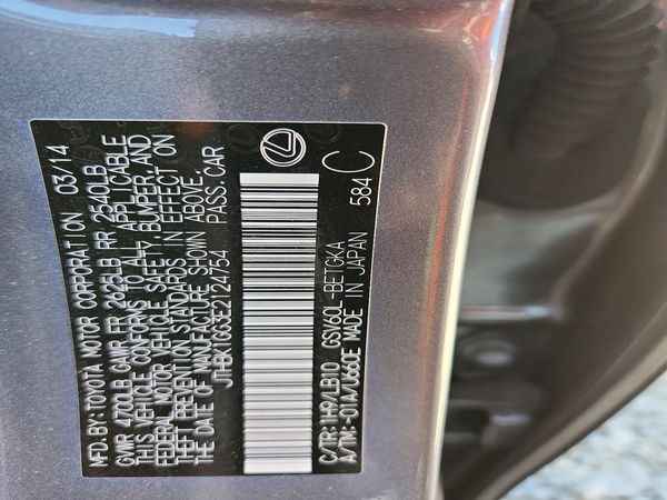 2014 LEXUS ES 350