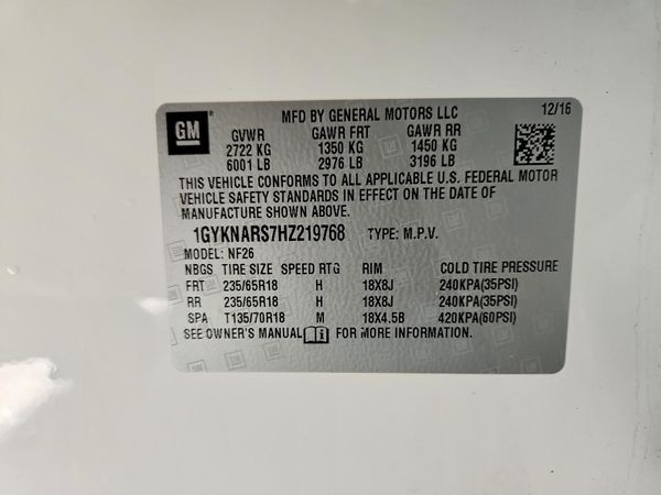 2017 CADILLAC XT5 Base