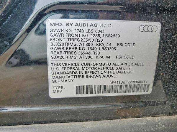 2024 AUDI Q4 E-TRON
