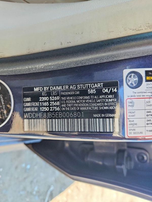 2014 MERCEDES-BENZ E