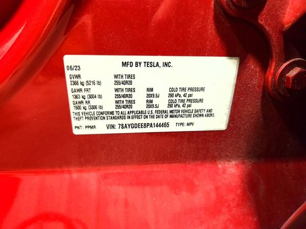 2023 TESLA MODEL Y