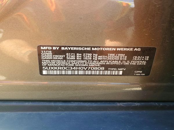 2017 BMW X5 xDrive35i