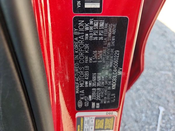 2017 KIA NIRO FE / LX / LX Tech