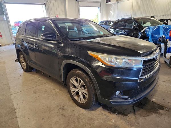 2015 TOYOTA HIGHLANDER Base/Hybrid — Passenger 3/4