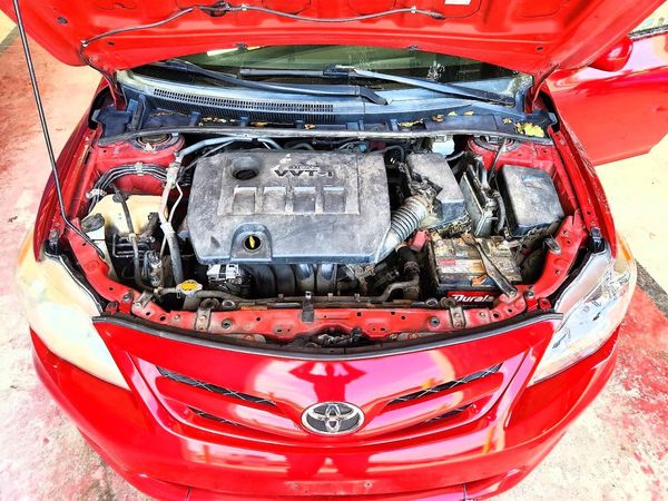 2012 TOYOTA COROLLA — Engine bay