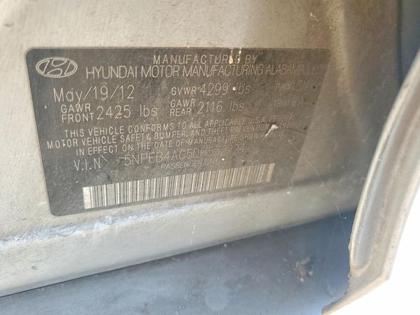 2013 HYUNDAI SONATA GLS/ GLS Popular