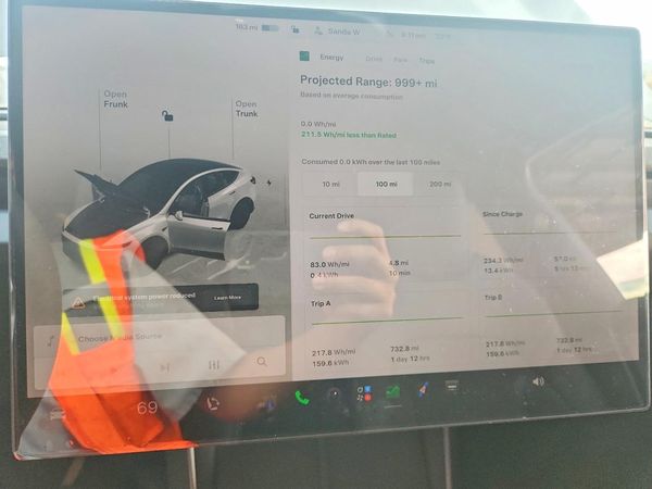2026 TESLA MODEL Y — ODOM