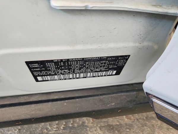 2018 SUBARU OUTBACK