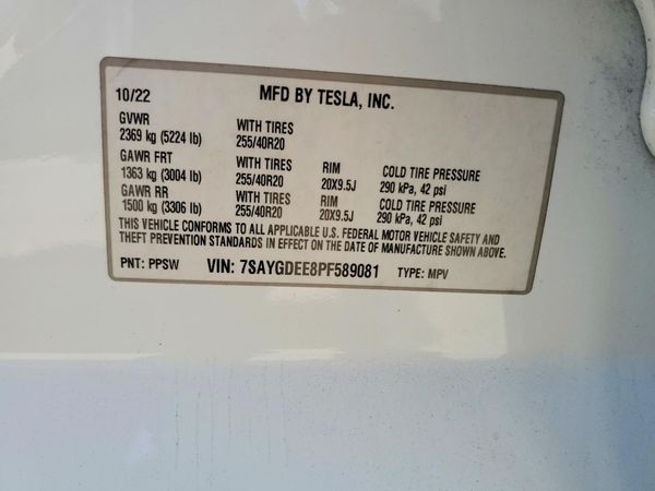 2023 TESLA MODEL Y
