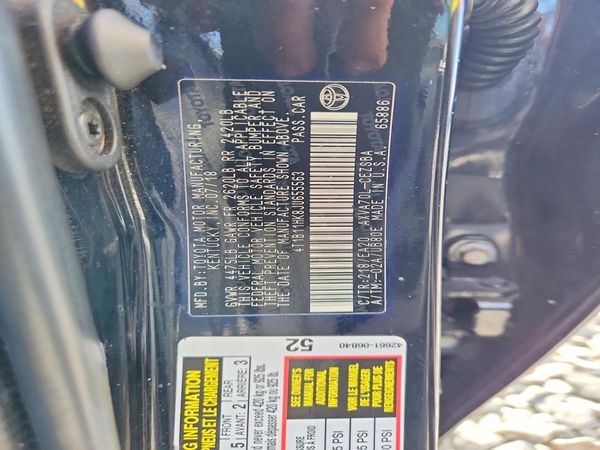 2018 TOYOTA CAMRY L/LE/SE/XLE