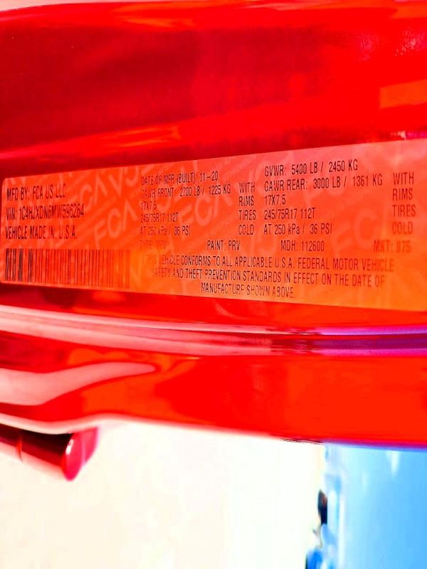 2021 JEEP WRANGLER UNLIMITED