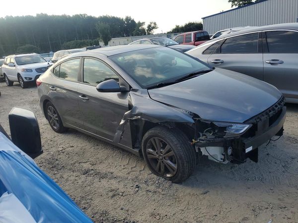 2018 HYUNDAI ELANTRA — Passenger 3/4