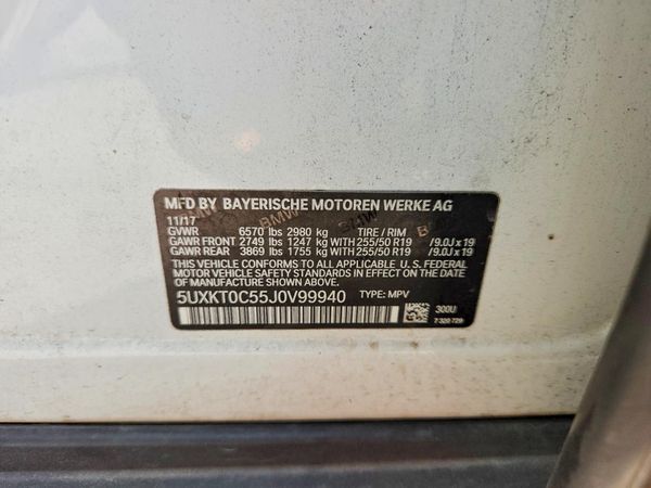 2018 BMW X5