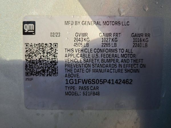 2023 CHEVROLET BOLT EV 1LT