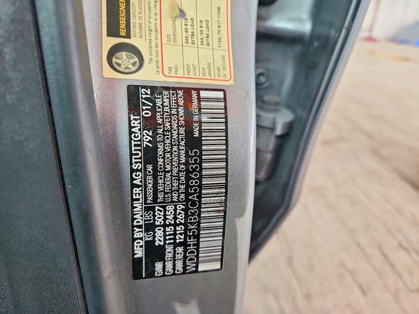 2012 MERCEDES-BENZ E E350