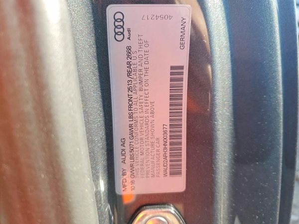2017 AUDI A5