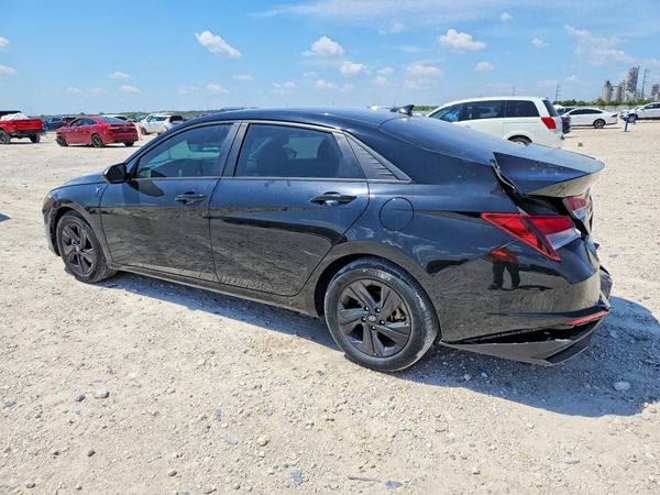 2021 HYUNDAI ELANTRA Blue