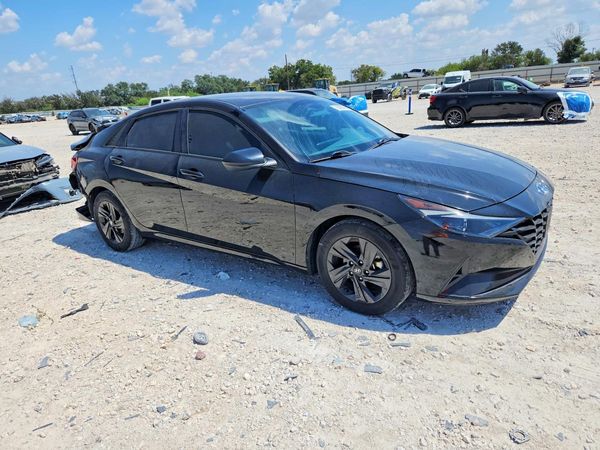 2021 HYUNDAI ELANTRA Blue