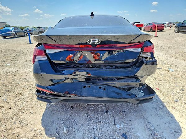 2021 HYUNDAI ELANTRA Blue