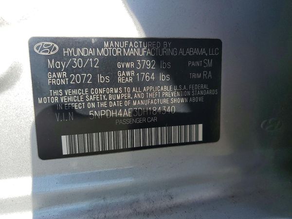 2013 HYUNDAI ELANTRA