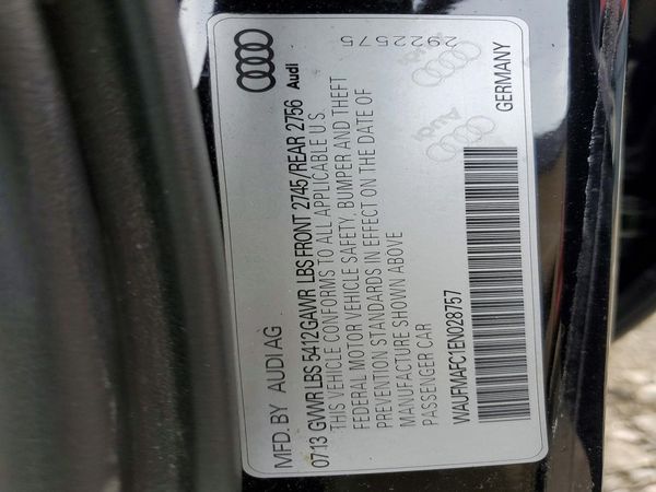 2014 AUDI A6