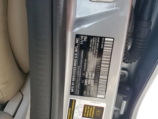 2016 MERCEDES-BENZ C
