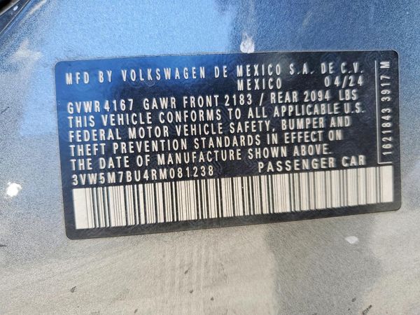 2024 VOLKSWAGEN JETTA