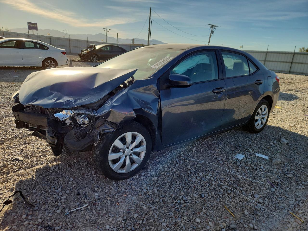 2014 TOYOTA COROLLA L/LE — Front 3/4