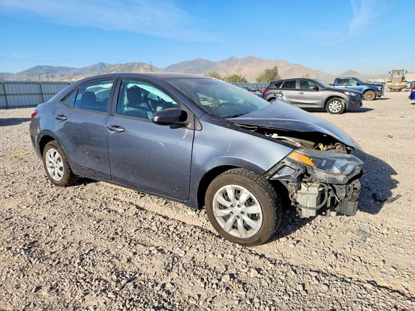 2014 TOYOTA COROLLA L/LE — Passenger 3/4