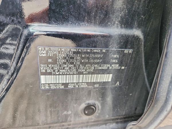 2015 TOYOTA RAV4