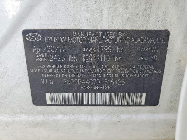 2013 HYUNDAI SONATA GLS/ GLS Popular