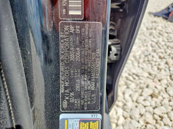 2016 KIA FORTE