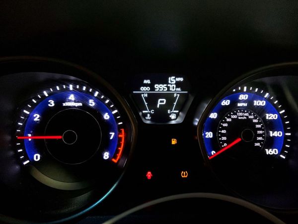 2013 HYUNDAI ELANTRA — ODOM
