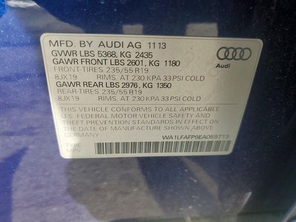2014 AUDI Q5 Premium Plus