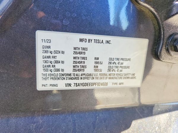 2023 TESLA MODEL Y