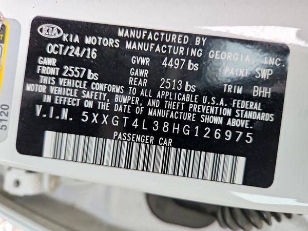 2017 KIA OPTIMA