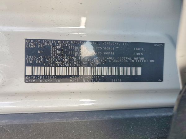 2025 TOYOTA RAV4 XSE