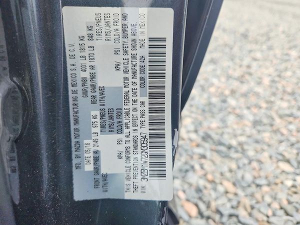 2016 MAZDA 3 Grand Touring/GT