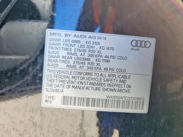 2014 AUDI Q7