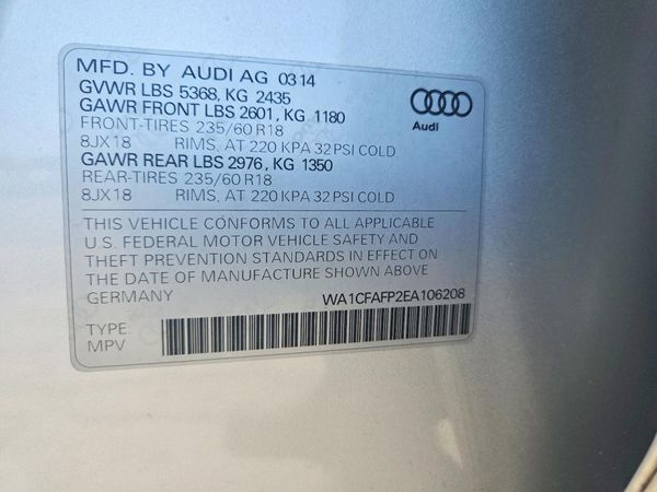 2014 AUDI Q5