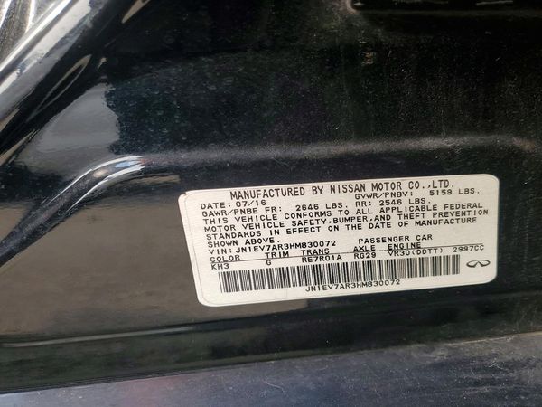 2017 INFINITI Q50