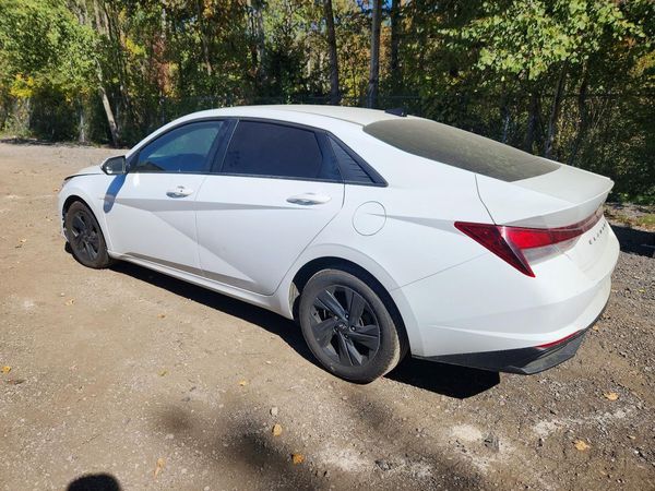 2021 HYUNDAI ELANTRA Blue — DSRA