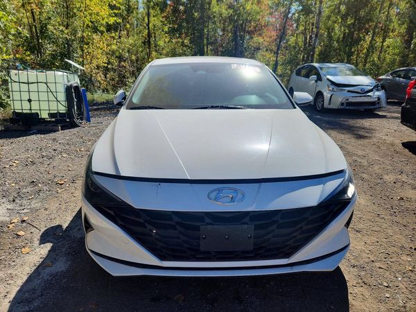2021 HYUNDAI ELANTRA Blue — DIRF