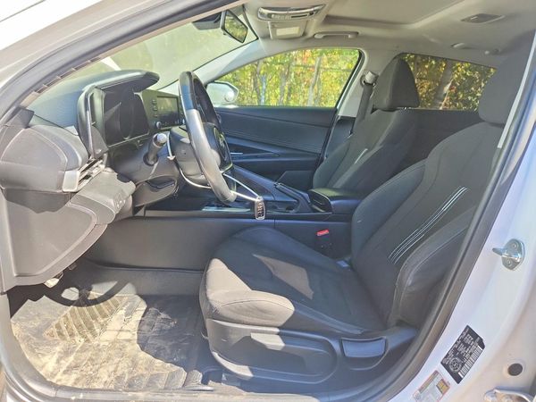 2021 HYUNDAI ELANTRA Blue — DENT