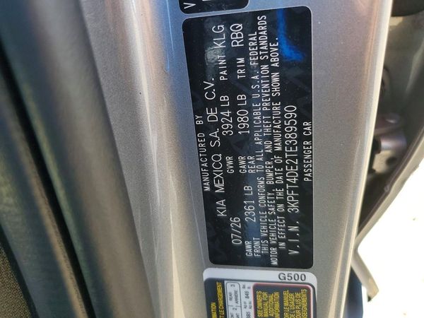 2026 KIA K4 LX, LXS