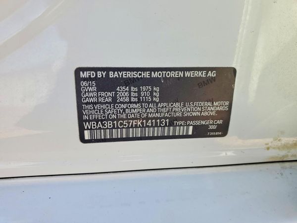 2015 BMW 320 320i